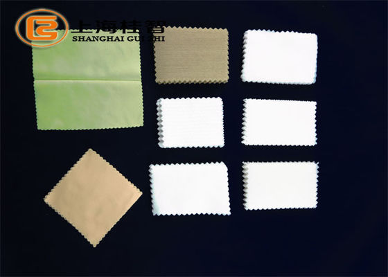 Branco super não tecido personalizado do delicado 15*15cm de panos de limpeza dos monóculos de Microfiber