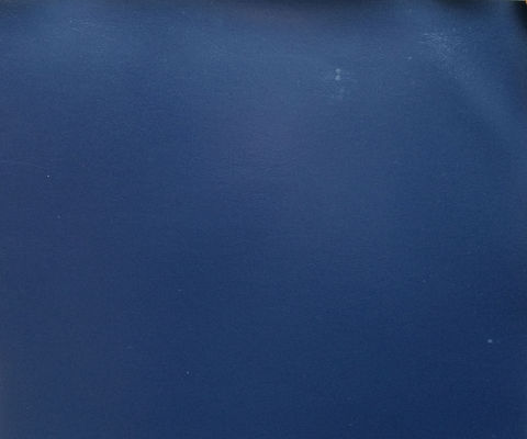 Tegangan Resistance Biru PVC Kulit Buatan kain Untuk Stationary