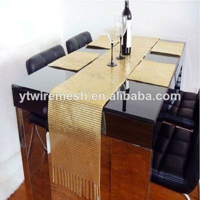 O pano de malha o mais novo do metal para o projeto moderno e a decoração