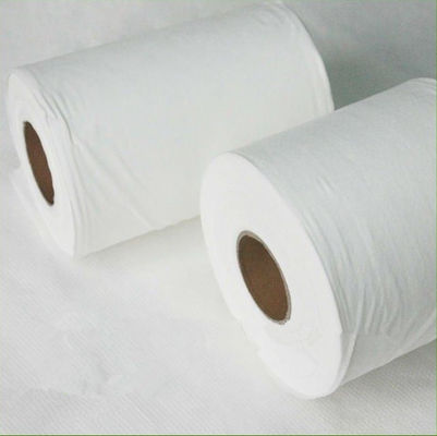 Alkol Çubuğu Malzeme Spunlace Tıp Sigara Dokuma Kumaş Çapraz Lapping