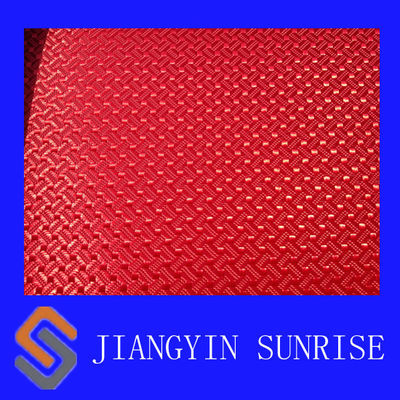 600D 100 Polyester PVC Coated Synthetic Leather Fabric , Anti Mildew Oxford Cloth Fabric