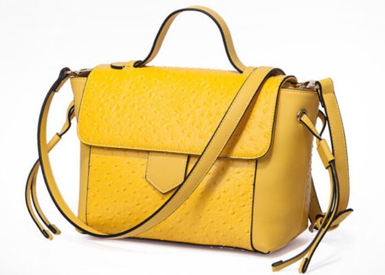 Pola Ostrich Ladies Fashion Handbags tas lele serut, tas kulit besar