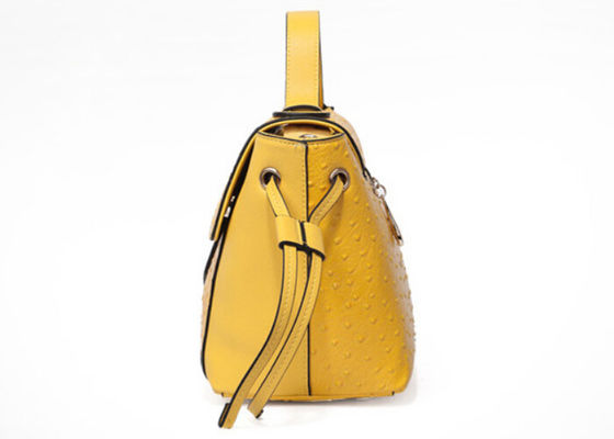 Pola Ostrich Ladies Fashion Handbags tas lele serut, tas kulit besar
