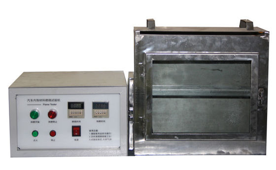Combustion Resistance Leather Testing Equipment For Auto Upholstery Leather