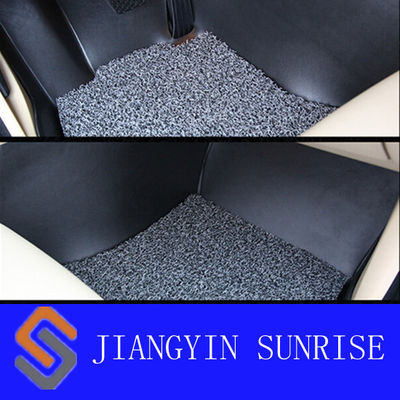 Grey Personalized Rubber Car Floor Mats Anti Mildew Audi / BMW Car Mat
