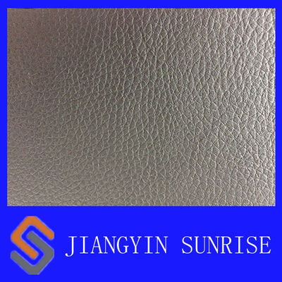Health Black PU Sofa Synthetic Leather 0.8mm Thickness Approved EN