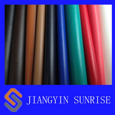 Embossed PU Synthetic Leather , Synthetic Nubuck Leather For Shoes