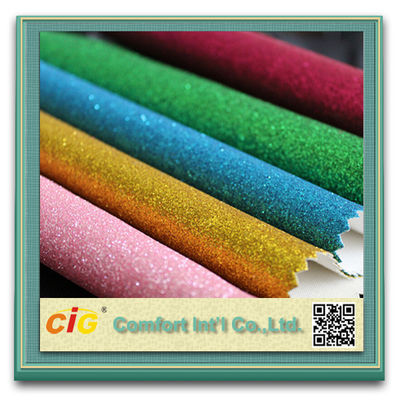 Yumuşak Glitter Wallpaper PU Suni Deri Ana Sayfa Duvar Süsleme Kumaş Malzemesi Çok Renkli
