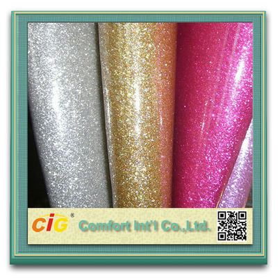 Yumuşak Glitter Wallpaper PU Suni Deri Ana Sayfa Duvar Süsleme Kumaş Malzemesi Çok Renkli