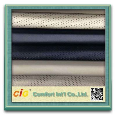 Lebar PU kulit sintetis 54/55 &#39;&#39; untuk Mobil Seat Cover