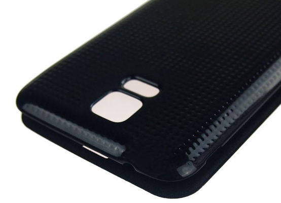 Anti - scratch Smart Leather Samsung Cell Phone Galaxy S5 Flip Cases Battery Cover