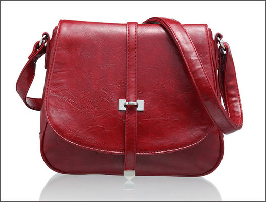 Faux leather PU messenger bags for women crossbody purses