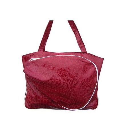 Faux Leather Tennis Handbag