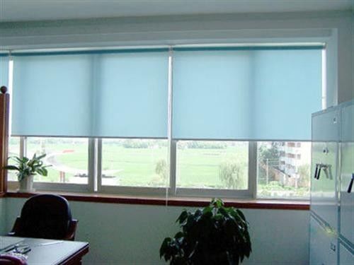 Ciechi verticali della tenda degli schermi girevoli di lusso moderni del tessuto con poliestere