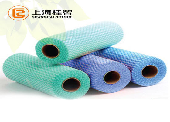 Vải lau không dệt Spunlace, Spunlace Viscose / Polyester Spunlace