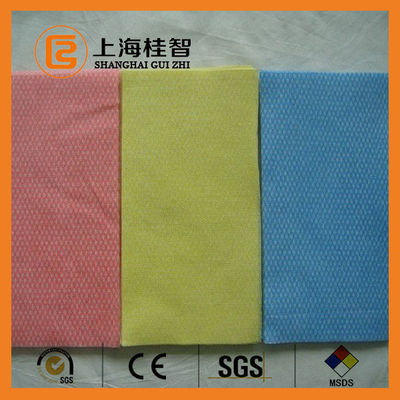 Phân đoạn Khăn lau không dệt Có thể phân hủy sinh học Các sản phẩm không dệt có màu xanh Đen Hồng