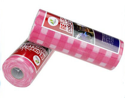 High Strength Reusable Spunlace Non Woven Cleaning Clohts Roll for Hotel