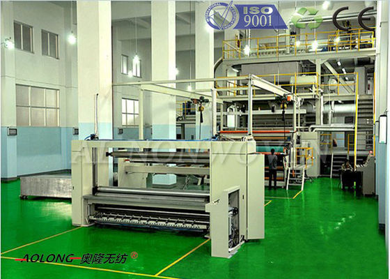 dầm đôi PP Spunbond không dệt vải Making Machine cho vải massage